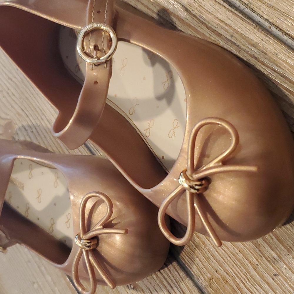Gold Mini Mellisa Flats